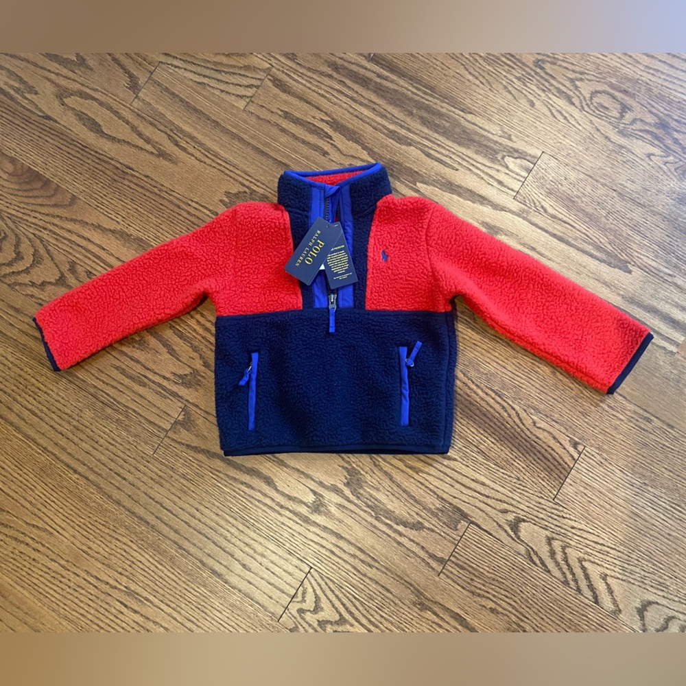 Kids 3T polo fleece
